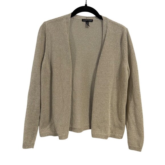 Eileen Fisher Shimmer‎ Metallic Sweater Size XS - Picture 1 of 7